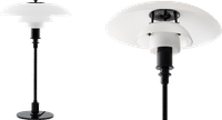 PH 3/2 Style Table Lamp Black image.