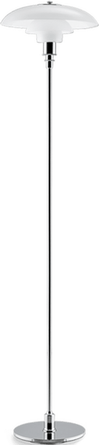 PH 3.5/2.5 Style Floor Lamp Chrome image.