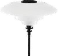 PH 4.5 - 3.5 Style Table Lamp Black image.