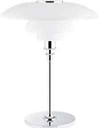 PH 4.5 - 3.5 Style Table Lamp Chrome image.