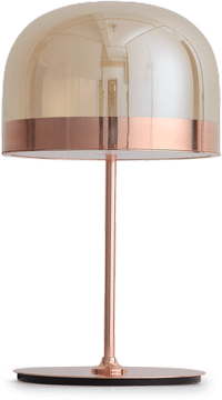 Equatore Style Table Lamp Rose Gold/Small image.