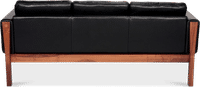 CH163 3 Seater Sofa American Walnut/Black  image.