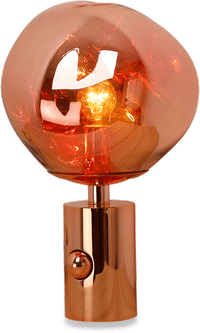 Melt Style Table Lamp  Rose Gold image.