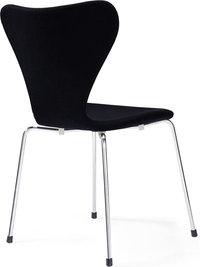 Series 7 Chair Upholstered Black image.
