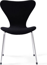 Series 7 Chair Upholstered Black image.