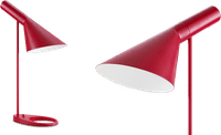 AJ Style Table Lamp Red image.