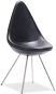 Drop Chair Premium Leather/Black  image.