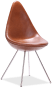Drop Chair Premium Leather/Dark Tan image.