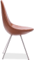 Drop Chair Premium Leather/Dark Tan image.