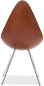 Drop Chair Premium Leather/Dark Tan image.
