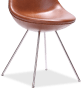 Drop Chair Premium Leather/Dark Tan image.