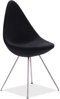 Drop Chair Wool/Black image.
