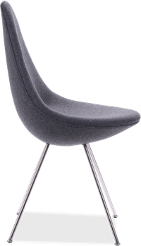 Drop Chair Wool/Charcoal Grey image.