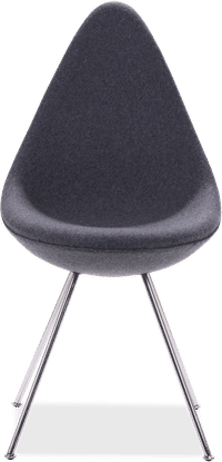 Drop Chair Wool/Charcoal Grey image.