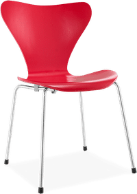 Series 7 Chair Plywood/Red image.