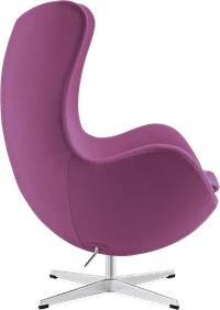The Egg Chair Wool/Without piping/Purple image.