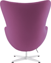 The Egg Chair Wool/Without piping/Purple image.