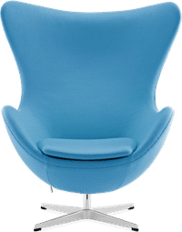 The Egg Chair Wool/Without piping/Morocan Blue image.