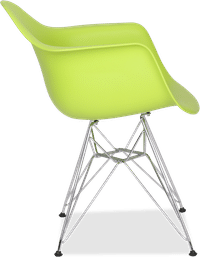 DAR Style Plastic Chair Green image.