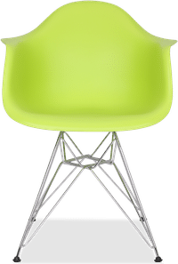 DAR Style Plastic Chair Green image.