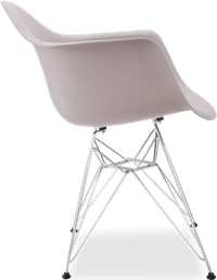 DAR Style Plastic Chair Mauve image.