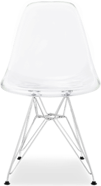 DSR Style Transparent Chair Clear image.