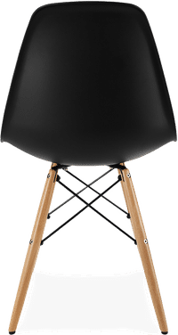 DSW Style Chair Black/Light Wood image.