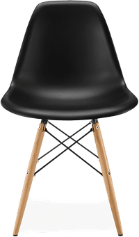 DSW Style Chair Black/Light Wood image.