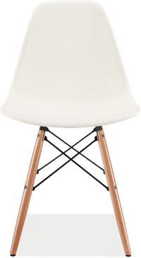 DSW Style Chair Cream/Light Wood image.