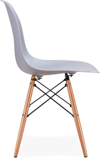 DSW Style Chair Grey/Light Wood image.