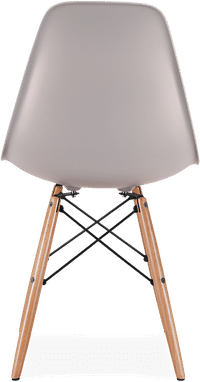 DSW Style Chair Light Grey/Light Wood image.