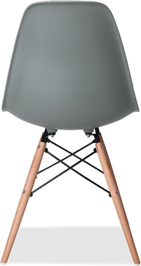 DSW Style Chair Moss Grey/Light Wood image.