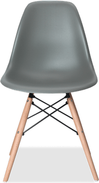 DSW Style Chair Moss Grey/Light Wood image.