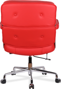 Eames Style ES104 Lobby Chair Red image.