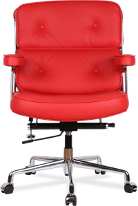 Eames Style ES104 Lobby Chair Red image.