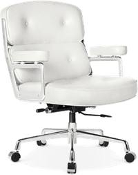 Eames Style ES104 Lobby Chair White image.