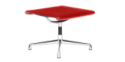 Eames Style Lounge Chair Stool EA125 Deep Red image.