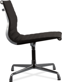 Eames Style Office Chair EA105 Leather    Black image.