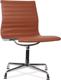 Eames Style Office Chair EA105 Leather    Tan image.