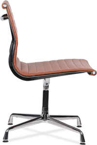 Eames Style Office Chair EA105 Leather    Tan image.