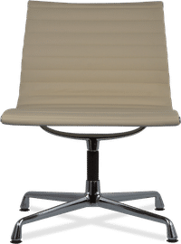 Eames Style Office Chair EA105 Leather    Cream image.