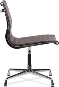 Eames Style Office Chair EA105 Leather    Coffee image.