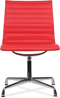Eames Style Office Chair EA105 Leather    Red image.