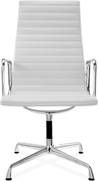 Eames Style Office Chair EA109 Leather White image.