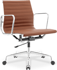 Eames Style Office Chair EA117 Leather Tan image.