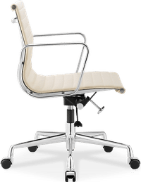 Eames Style Office Chair EA117 Leather Cream image.
