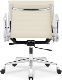 Eames Style Office Chair EA117 Leather Cream image.