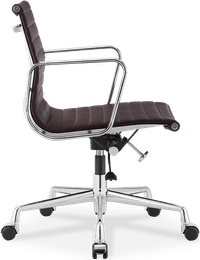 Eames Style Office Chair EA117 Leather Coffee image.