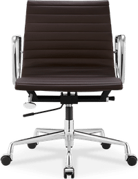 Eames Style Office Chair EA117 Leather Coffee image.