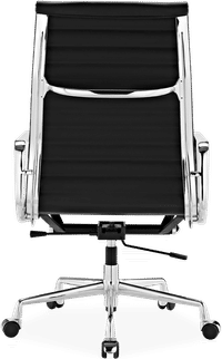 Eames Style Office Chair EA119 Leather Black image.